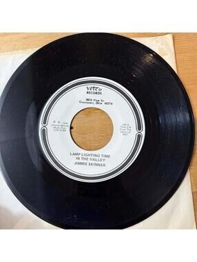Jimmie Skinner - Lamp Lightning Time in the Valley 45rpm VG+ R17